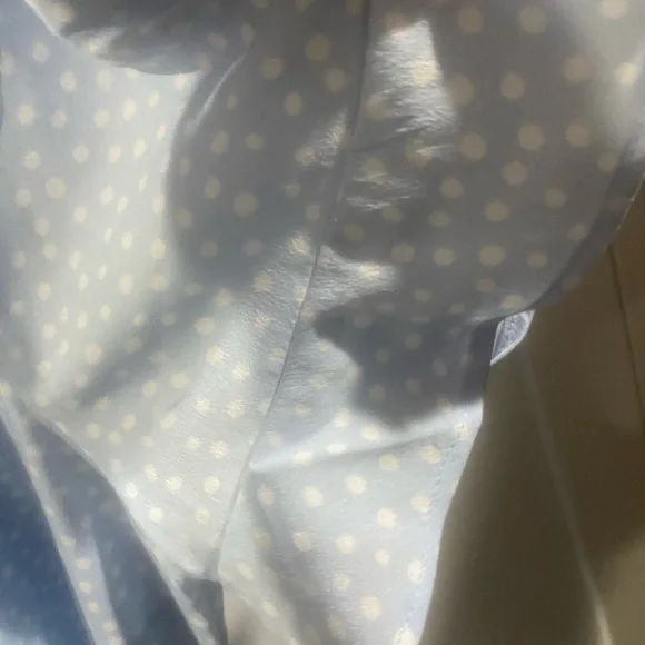 🚨 Vero Moda Blue Mini Sundress with Flutter Sleeves and V-Neck - Picture 8 of 9